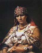 Portrait of a Kabylie Woman, Algeria Frederick Arthur Bridgman